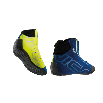 OMP TECNICA SHOES my2025 FIA 8856-2018 - (Blue- Yellow)