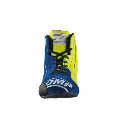 OMP TECNICA SHOES my2025 FIA 8856-2018 - (Blue- Yellow)