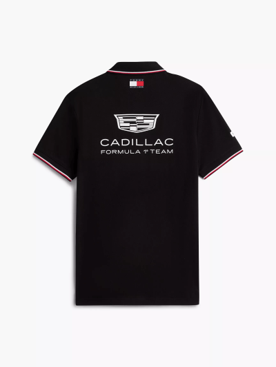 Tommy Hilfiger x Cadillac F1 Team Black Replica Polo