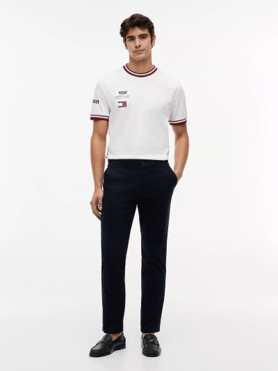 Tommy Hilfiger x Cadillac F1 Team White Replica Logo T-Shirt