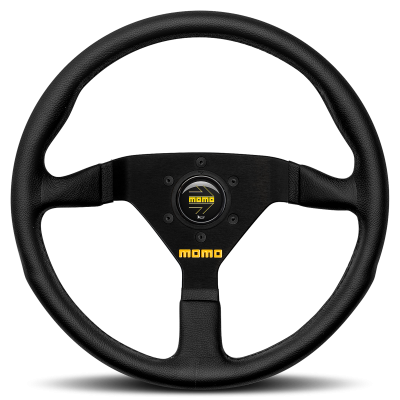 MOMO MOD. 78 BLACK LEATHER (DISH 36)