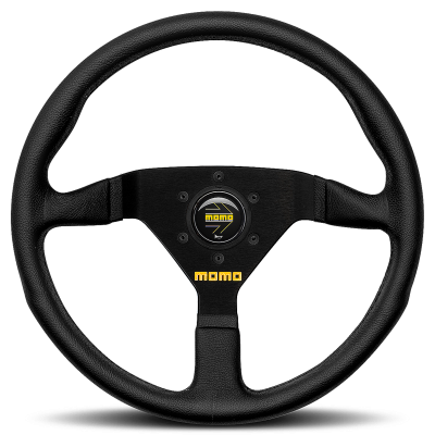 MOMO MOD. 78 BLACK LEATHER (DISH 40)