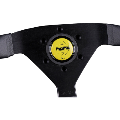 MOMO MONTECARLO YELLOW ฺBLACK LEATHER