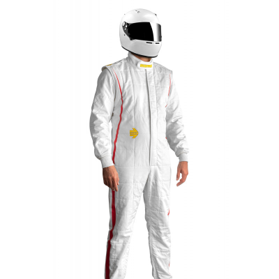 MOMO PRO-LITE RACE SUIT - (White and Red)
