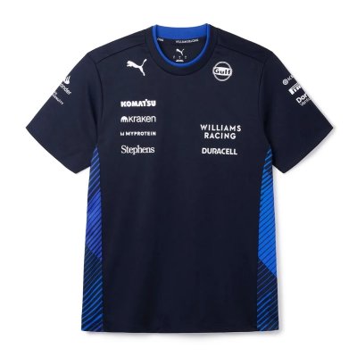 Williams Racing F1 2025 Men's Team T-Shirt - Navy