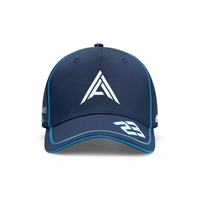 Williams Racing F1 2024 Alex Albon Team Baseball Hat - Navy