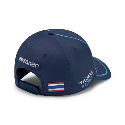 Williams Racing F1 2024 Alex Albon Team Baseball Hat - Navy