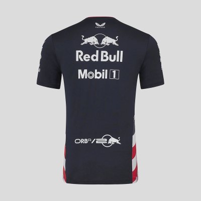 Red Bull Racing F1 Men's 2024 Special Edition America Race Team T-Shirt- Navy