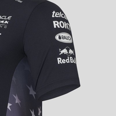 Red Bull Racing F1 Men's 2024 Special Edition America Race Team T-Shirt- Navy