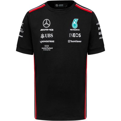 Mercedes AMG Petronas F1 2023 Men's Driver T-Shirt - Black