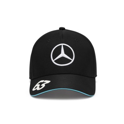 Mercedes AMG Petronas F1 2024 George Russell Team Driver Hat -Black