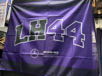 Mercedes AMG Petronas F1 Lewis Hamilton Flag