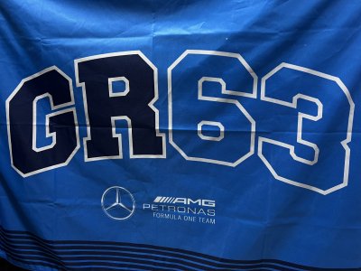 Mercedes AMG Petronas F1 George Russell Flag