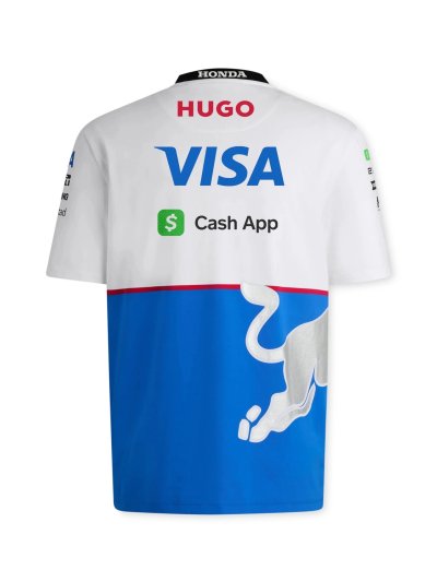 Visa Cash App RB F1 2024 Men's Team T-Shirt - White