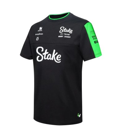 Stake F1 Kick Sauber 2024 Men's Team T-Shirt - Black