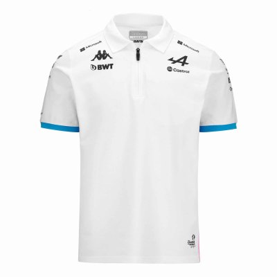 ALPINE F1 TEAM 2024 POLO-MENS-WHITE