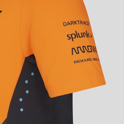 McLaren F1 Men's 2024 Oscar Piastri Team Drivers Polo - Papaya