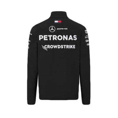 Mercedes AMG Petronas F1 2024 Men's Team Softshell Jacket - Black