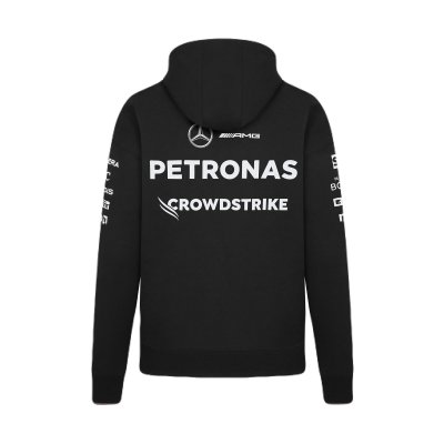 Mercedes AMG Petronas F1 2024 Men's Team Hoodie - Black