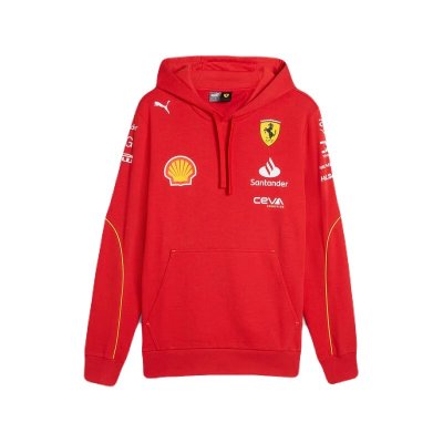 Scuderia Ferrari F1 2024 Team Hoodie - Red