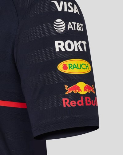 Red Bull Racing F1 Men's 2025 Team Polo Shirt- Navy
