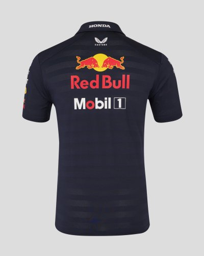 Red Bull Racing F1 Men's 2025 Team Polo Shirt- Navy