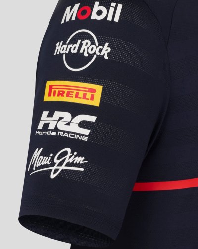 Red Bull Racing F1 Men's 2025 Team Polo Shirt- Navy