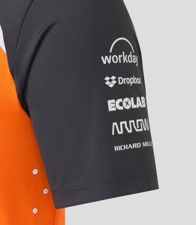 McLaren F1 Men's 2025 Oscar Piastri Team Set Up T-Shirt -Phantom McLaren F1 Men's 2025 Oscar Piastri Team Set Up T-Shirt -Phantom