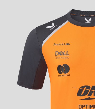 McLaren F1 Men's 2025 Oscar Piastri Team Set Up T-Shirt -Phantom