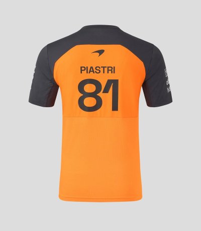 McLaren F1 Men's 2025 Oscar Piastri Team Set Up T-Shirt -Phantom