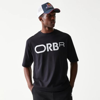 Red Bull Racing F1 Car Graphic Oversized T shirt Adults - Black