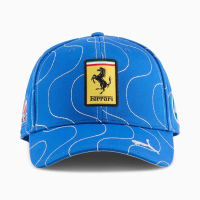 Scuderia Ferrari F1 2025 Cap Spercial Edition Monza Gp - Steer blue
