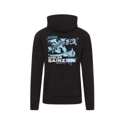 Williams Racing X Reflo Carlos Sainz Hoodie Unisex - Black