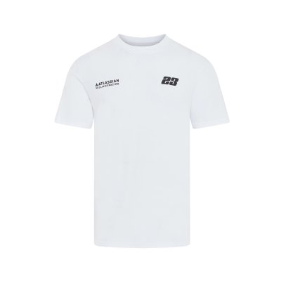Williams Racing X Reflo Alex Albon Short Sleeve Tee Unisex - White