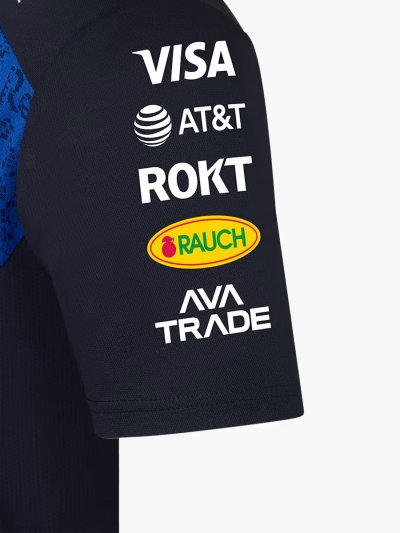 Red Bull Racing F1 2026 Team T-shirt  Men's - Night Sky / Surf The Web