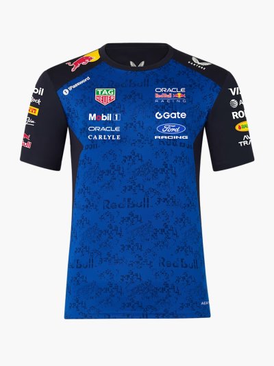 Red Bull Racing F1 2026 Team T-shirt  Men's - Night Sky / Surf The Web