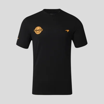 McLaren Racing F1 Lando Norris World Driver Champion Tee Unisex - Black