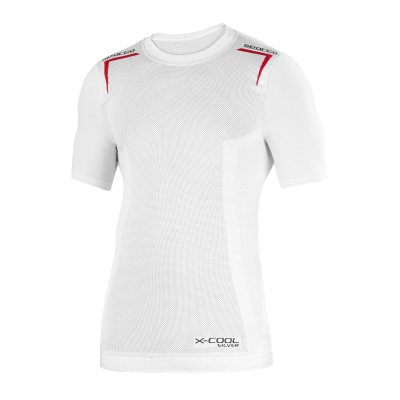 SPARCO K-CARBON T-SHIRT - (White/Red)