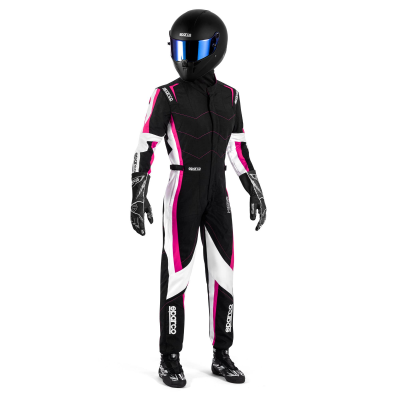 SPARCO KARTING SUIT KERB ADVANCED LADY - (Black/Fuchsia)