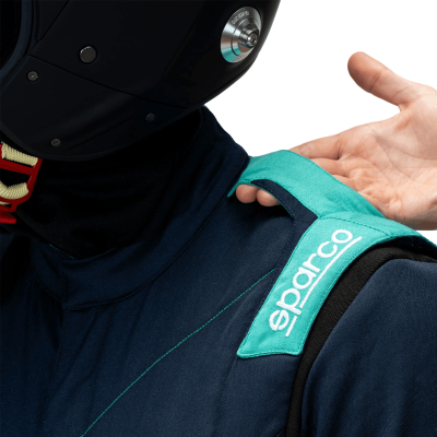 SPARCO SPRINT ADVANCED-ASY - (Navy Blue/Miami Green)