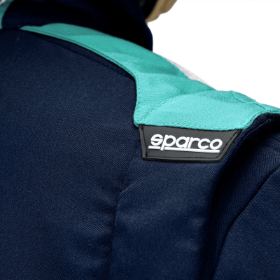SPARCO SPRINT ADVANCED-ASY - (Navy Blue/Miami Green)