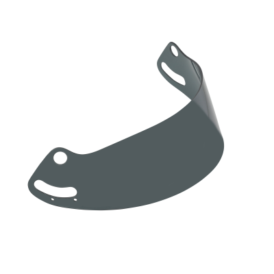 STILO VENTI WRC, TROPHY, DES, SPORT SHORT VISOR - SMOKED DARK