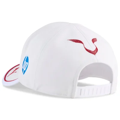 Scuderia Ferrari F1 Puma 2025 Miami GP Charles Leclerc Driver Hat - White Color
