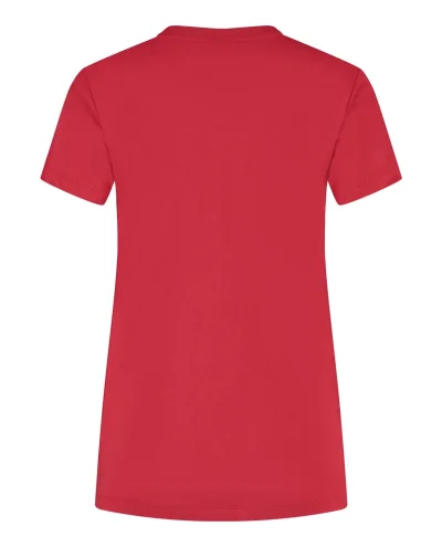 Scuderia Ferrari F1 Women's Large Shield T-Shirt - Dark Cherry Size: