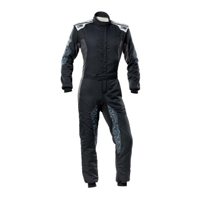 OMP TECNICA HYBRID SUIT FIA 8856-2018 - (Black - Silver)