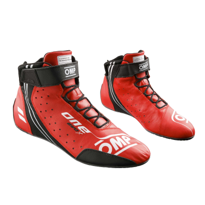OMP ONE EVO X SHOES FIA 8856-2018 - (Red)
