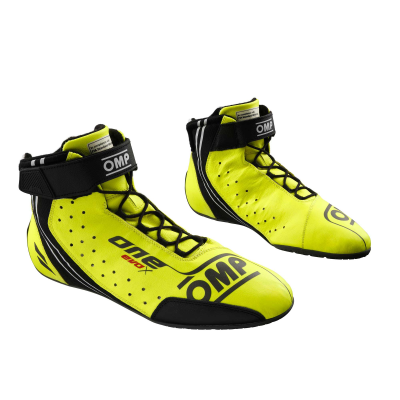 OMP ONE EVO X SHOES FIA 8856-2018 - (Fluo Yellow)