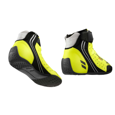 OMP ONE EVO X SHOES FIA 8856-2018 - (Fluo Yellow)