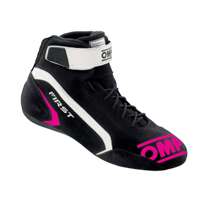 OMP FIRST SHOES FIA 8856-2018 - (Black - Fucsia)