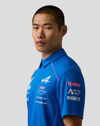 BWT ALPINE MEN’S FORMULA ONE TEAM POLO SHIRT
